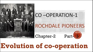 Co-operation-1|Evolution of co operation|Part-2|Rochdale Pioneers|B.com|SDE|Kannur University|