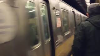 R68As #5002 \u0026 #5054 arriving at DeKalb Avenue