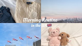 【sub・vlog】ロンドンの寮に住む女子大生のモーニングルーティン 🇬🇧 | my resident stay ・morning routine ☀