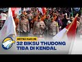 Tiba di Kendal, 32 Biksu Yhudong Dikawal Aparat TNI-Polri