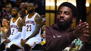 "Could go on for Hours" Kyrie Irving on Regrets, Lebron James Cleveland Cavaliers! NBA the Shop