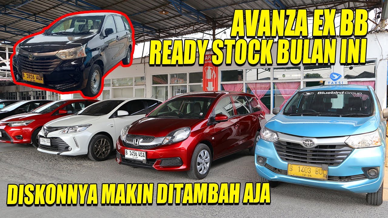 AVANZA EX TAKSI BLUEBIRD MULAI READY STOCK, BANYAK PAKET MURAH VELG ...