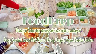 Caraku Menyimpan Bahan Makanan Agar Awet \u0026 Hemat | Foodprep Mingguan | Iis Kartika