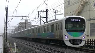 西武鉄道38106F　各停本川越～各停西武新宿行　新狭山～南大塚