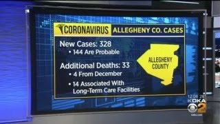 Total Coronavirus Cases Now Top 70K In Allegheny Co.; 33 More Deaths Reported