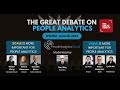 The Great Debate on People Analytics - Scale vs Value