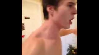 When you take a shower at someone else's house