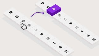 Make Cool Isometric Menu With 3D Hover Effect Using HTML & CSS
