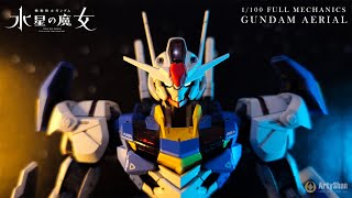 FM 1/100 GUNDAM AERIAL | ASMR BUILD #thewitchfrommercury