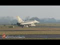 live eurofighter typhoon fgr4 action • training policing and qra station raf coningsby 14.01.25