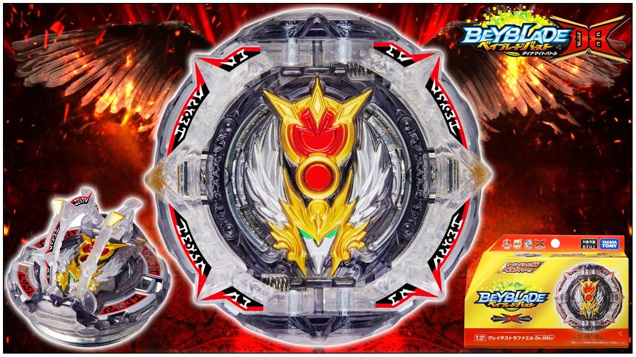 NEW GREATEST RAPHAEL OVER HIGH XTEND+' BEYBLADE IS HERE! Official ...