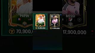 PAPIN vs Other CF FC card comparison 🔥🔥 #fcmobile #fifa #fifamobile #football #soccer #eafc24