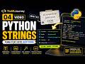Python Strings Explained for Beginners