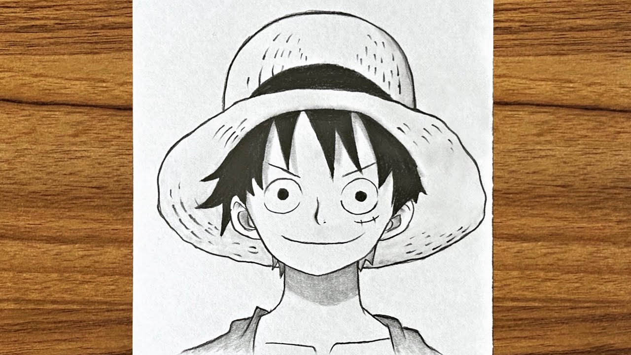 How To Draw Monkey D Luffy Step By Step Easy Anime Drawing Easy How To Draw Monkey D Luffy Step By Step Easy Anime Drawing Easy