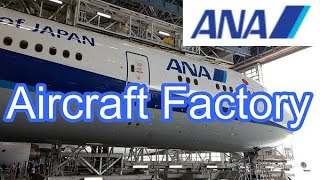 【羽田空港】ANA機体工場見学にて撮影｜ANA Aircraft Factory｜格納庫｜Hangar｜新整備場