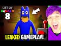 GARTEN OF BANBAN CHAPTER 8 LEAKED GAMEPLAY!? (MEETING WITH FLUMBO! *LANKYBOX REACTION!*)