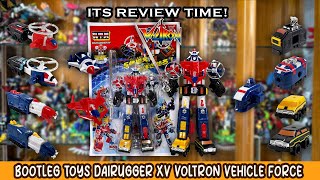 MAINAN KW KEREN YANG SUSAH DICARI! REVIEW DAIRUGGER XV BOOTLEG TOYS VOLTRON VEHICLE FORCE