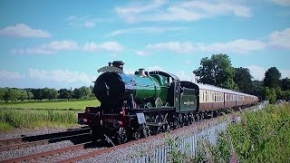 4965 'Rood Ashton Hall' Tackles The North Warwick Line - Shakespeare Express - 2016