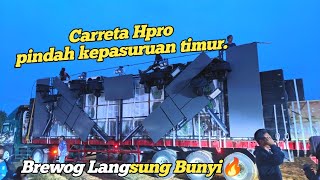 Carreta hpro jalan, pindah ke Pasuruan timur,, Brewog langsung bunyi di lapangan tejowangi