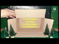 Four Pine Trees And A Box | Julita Art | #NativityScene