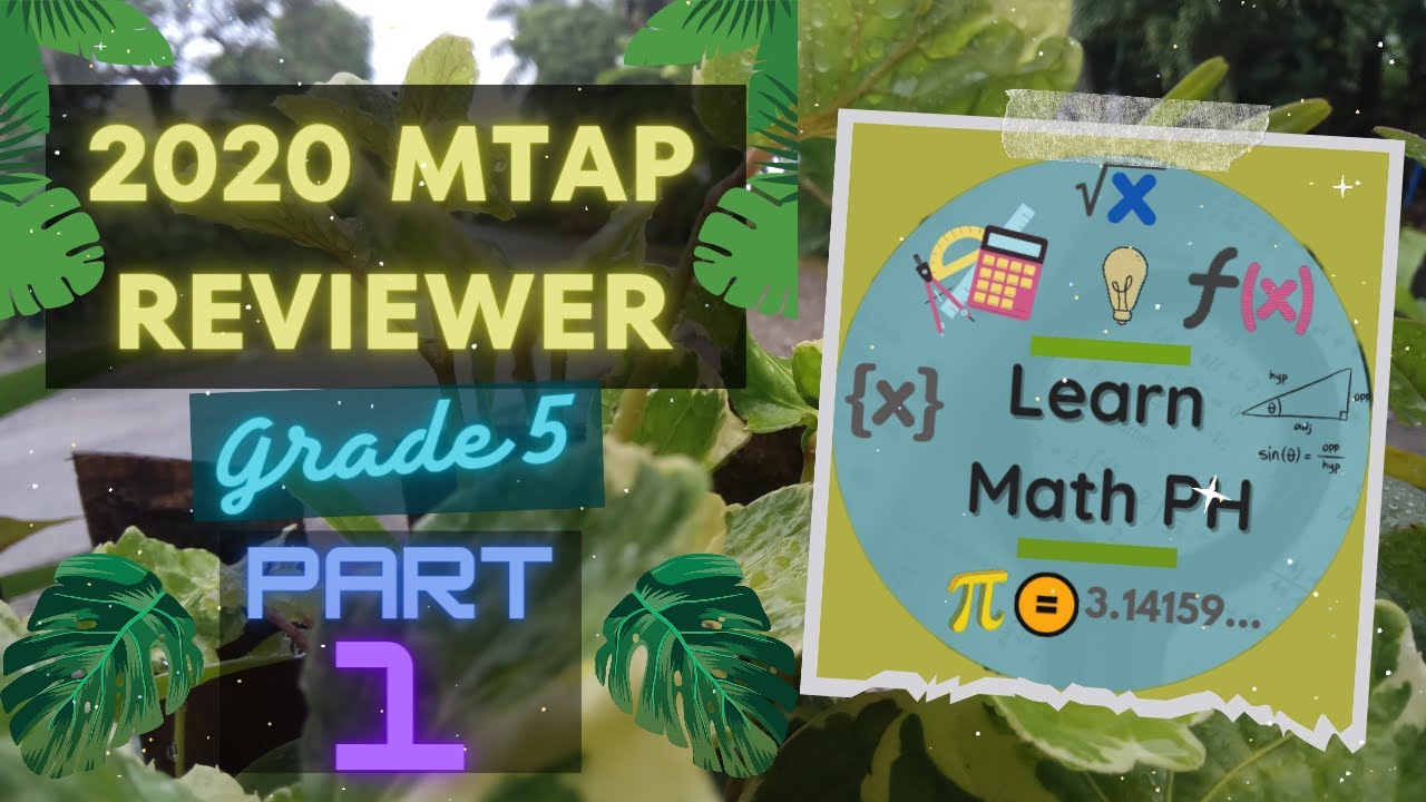 Math Reviewer Grade 6