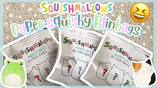 OPENING SQUISHMALLOW PAPER SQUISHY BLIND BAGS! 😄