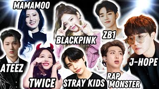 Реакция на Stray Kids, BTS, Ateez, Blackpink, Twice, (G)I-dle, Mamamoo, Zerobaseone, XG