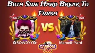 🔥FAIR VS FAIR🔥 both Side Bahut Hard Finish 🤛 Carrom pool Rowdyy / Dangerous Gameplay