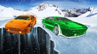 IMPOSSIBLE OFFROAD SNOW RACE! (GTA 5 Funny Moments)