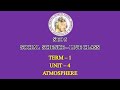 SOCIAL SCIENCE STD 5 | ATMOSPHERE | UNIT -4 | TERM - 1 | 31/08/21