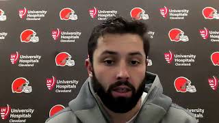 Baker Mayfield after Steelers destroy Browns in Pittsburgh