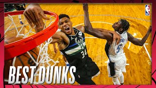 Giannis Antetokounmpo Top Dunks of the 2021-22 NBA Season 👀