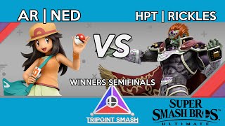 Tripoint Smash 47 - Winners Semifinals - AR | Ned (Pokemon Trainer) Vs. HPT | Rickles (Ganondorf)