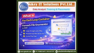 Part-31: What is For Each Loop Container and Foreach File Enumerator in SSIS #database #sqlserver