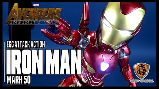 Beast Kingdom Avengers: Infinity War Egg Attack Action Iron Man Mark L Previews Excl | Video Review