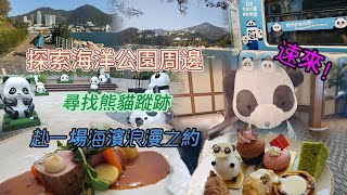 【香港寶藏景點】探索海洋公園周邊 #海洋公園熊貓 #香港海洋公園萬豪酒店 #富麗敦海洋公園酒店 #苗鍾徑 #麗海堤岸路 #深水灣 #淺水灣 #香港自由行 #香港打卡攻略 #香港好去處  #親子好去處