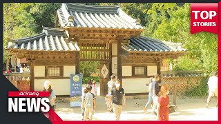 Celebrating Chuseok at Korean Folk Village