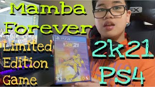 Mamba Forever PS4 Game | Limited Edition 2k21 Game | Bajai Vlogs