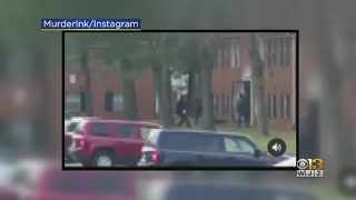 New Video Shows Heavy Police Response After 2 Officers Shots In Northeast Baltimore