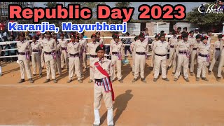 Republic Day 2023, Karanjia, Mayurbhanj @ChhotrayHembram#republicday #rdc