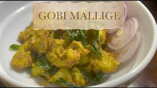 Gobi Mallige | Cauliflower Delight | A Creative and Delicious Evening Snack Recipe!\