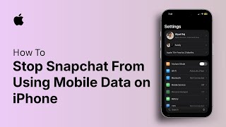 How to Stop Snapchat From Using Mobile Data on iPhone