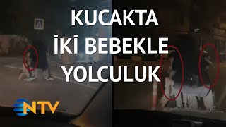 @NTV 5 kişilik ailenin tehlikeli motosiklet yolculuğu