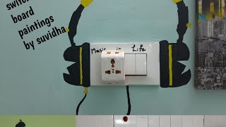 #Switchboard painting#simple and easy switchboard designs#switchboard painting ideas.