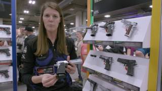 Niki Clevenger of Team Clevenger Shooting Discusses the 9mm SPS Pantera at SHOT Show 2017!