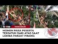 NGERI! Panjat Pinang di Pontianak Patah saat Dinaiki Peserta Lomba | tvOne Minute