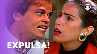 Marcos descobre que Raquel está com Wanderlei e a expulsa de casa! | Mulheres de Areia | TV Globo