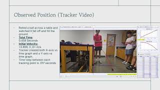 PHYS 2211 Lab 2 Projectile Motion - Peter Kim