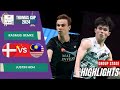 Rasmus Gemke (DEN) vs Justin Hoh (MAS) - Group Stage | Thomas Cup 2024