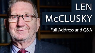 Len McClusky | Full Address and Q&A | Oxford Union